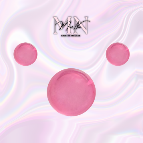 Perle de bain - Ronde, Rose