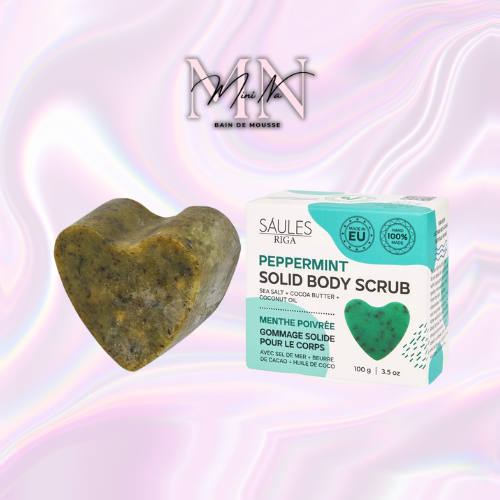 Gommage solide - Menthe poivrée