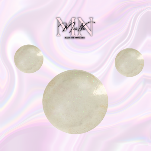 Perle de bain - Ronde, Vanille Paillette
