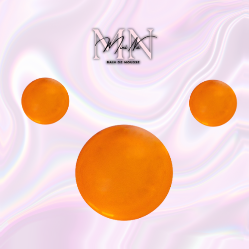 Perle de bain - Ronde, Orange