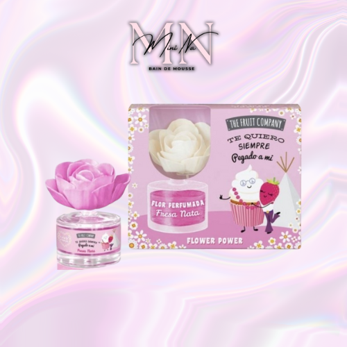 Fleurs Mikado - Fraise Chantilly
