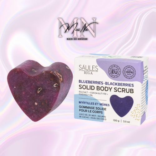 Gommage solide - Mûrs & Myrtille