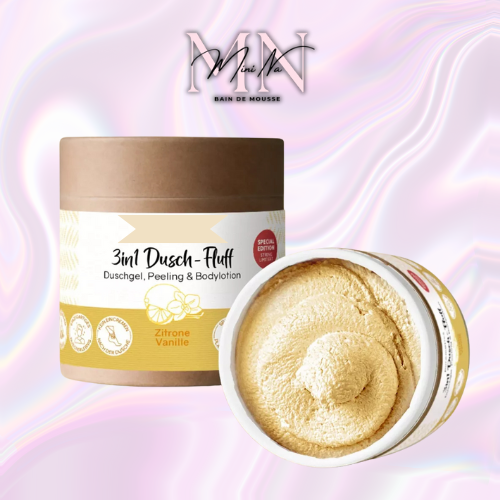 Peluche de douche - Vanille & Citron
