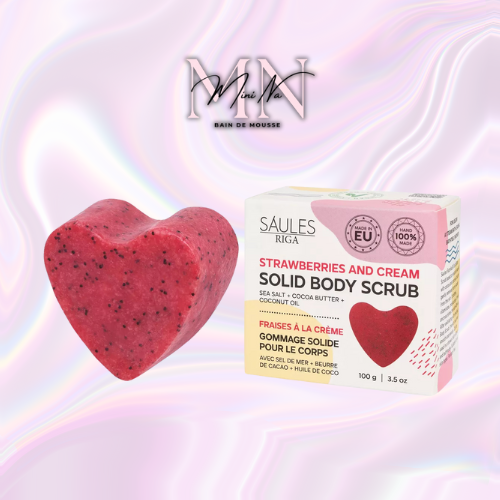 Gommage solide - Fraise Chantilly